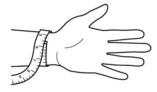 cách đo cổ tay đeo đồng hồ