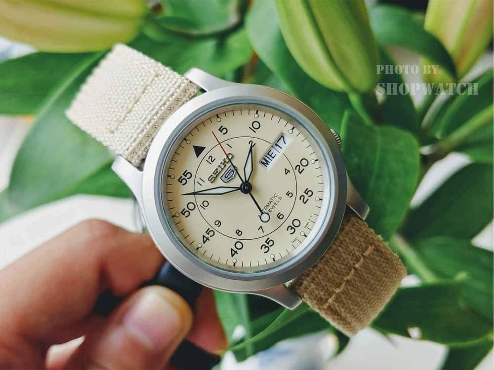 Seiko 5 SNK803 - Mẫu đồng hồ nam dây dù HOT nhất 2018