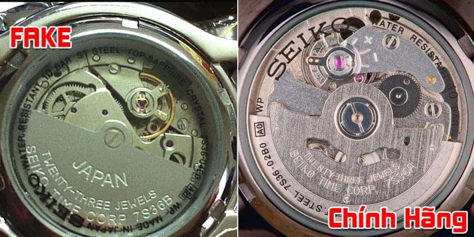 Đồng hồ Seiko 5 Fake và những điều bí ẩn bạn nên biết